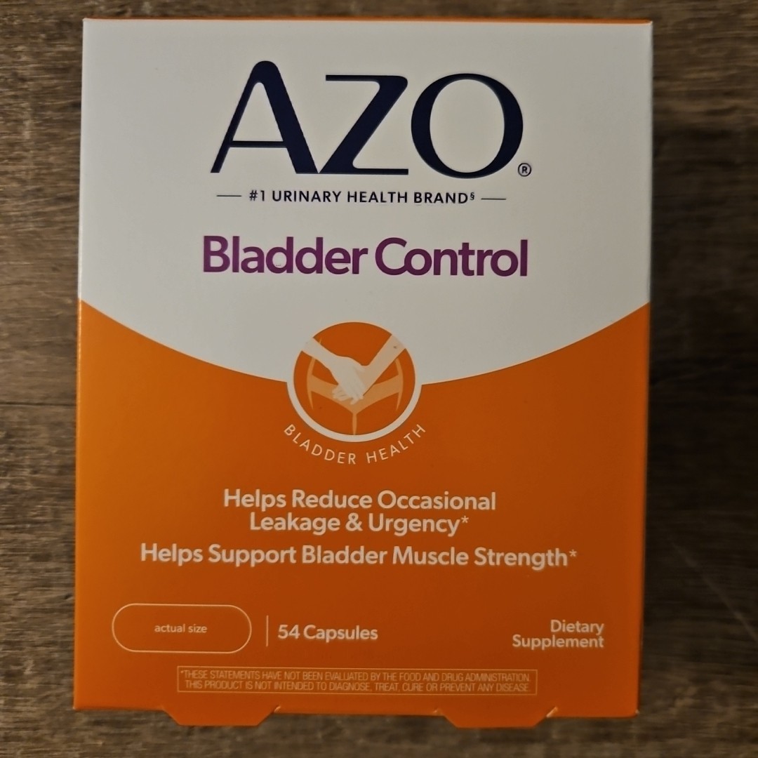 Azo Bladder Control with Go-Less Reduce Occasional Urgency 54 Pills Exp 2027+