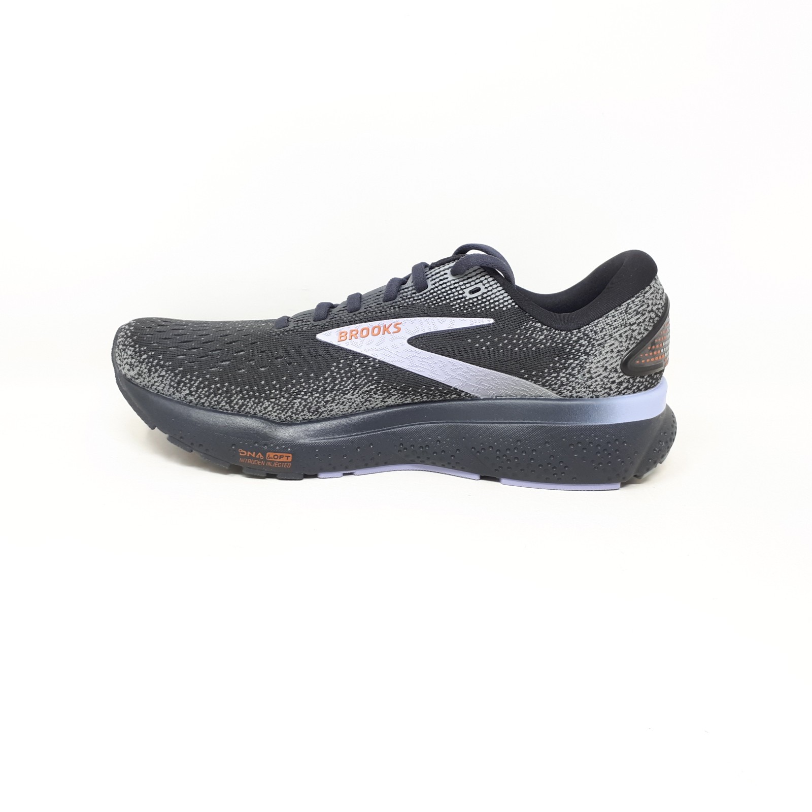 Brooks Ghost 16 Womens Neutral Running Walking Shoe Sneaker Black B Medium Width