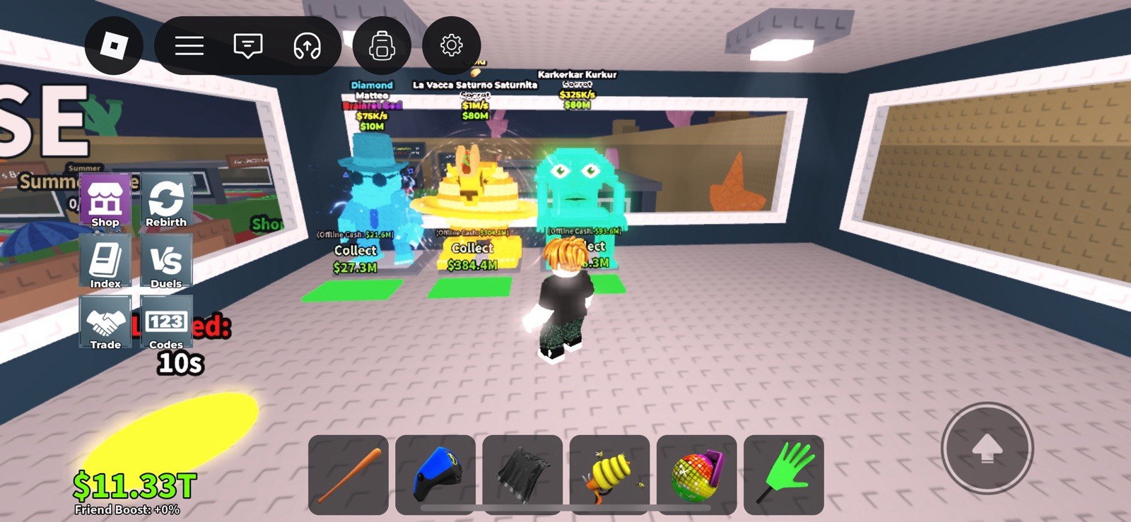 steal a brainrot stuff 10$ each
