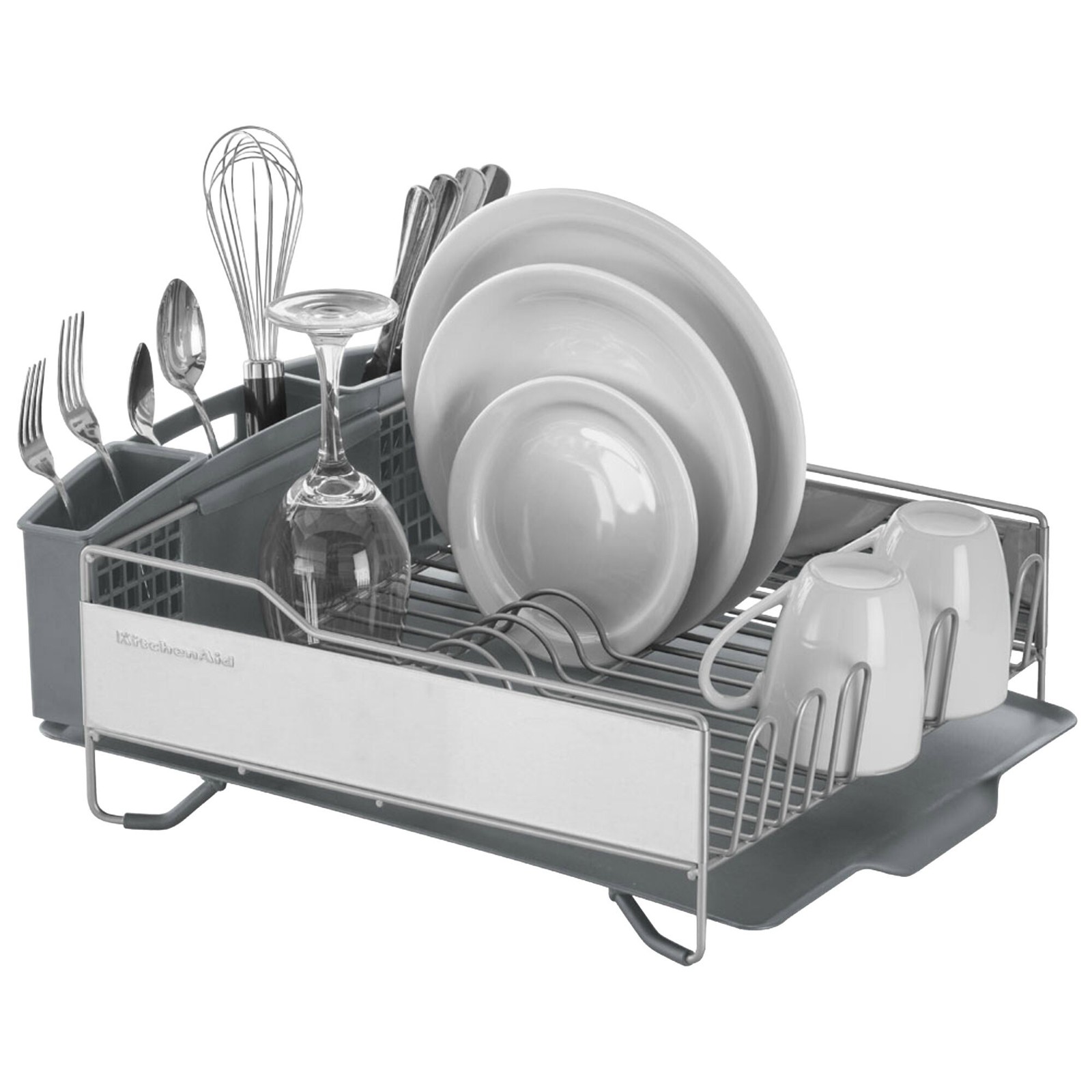 KITCHENAID STAINLESS STEEL FULL- SIZED DISH-DRYING RACK