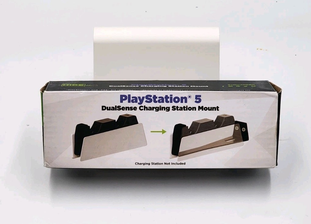 Hide It PlayStation 5 DualSense Charging Station Mount Sealed Item In Open Box