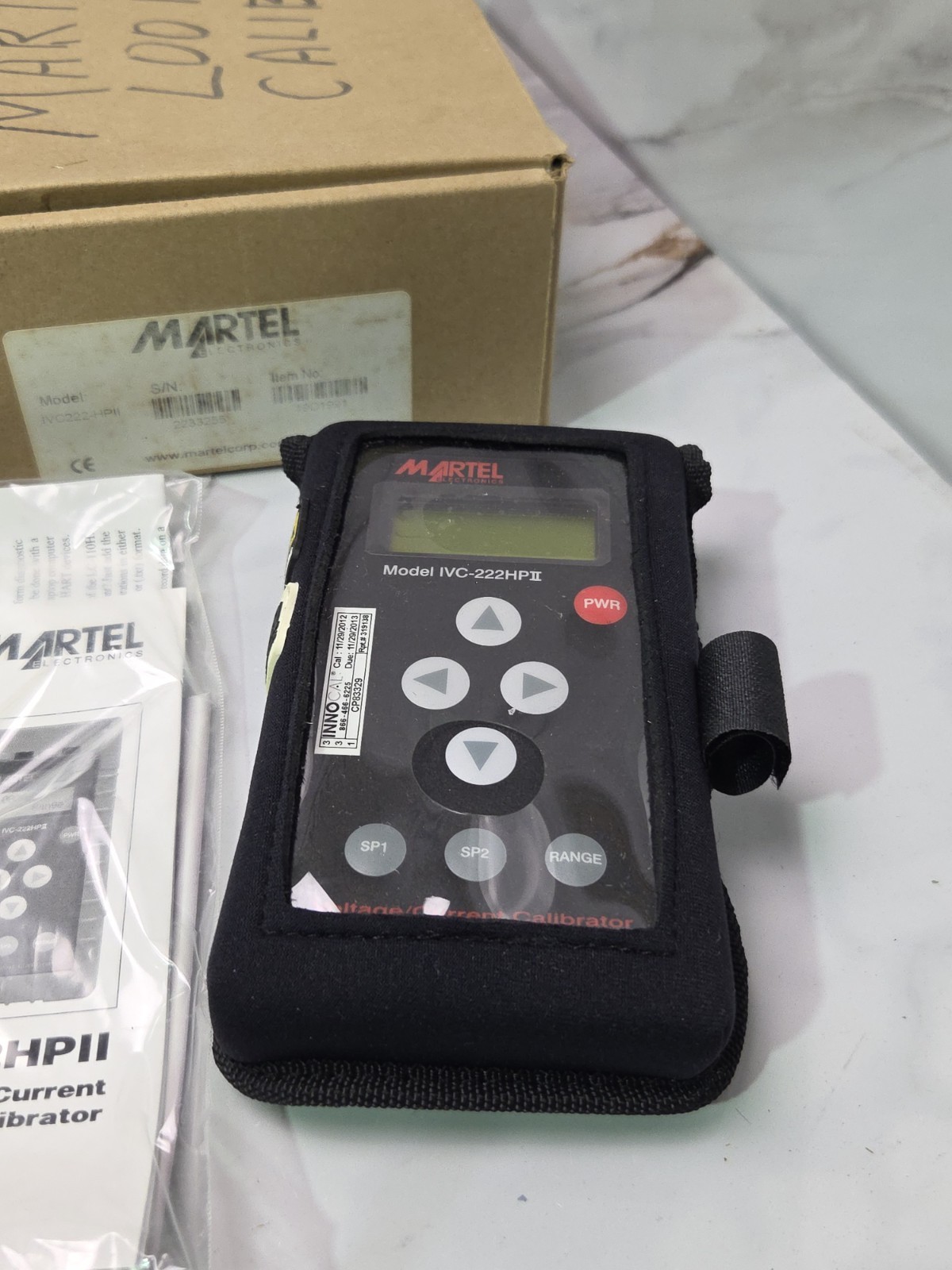 Martel Electronics IVC-222HPII Voltage Current Calibrator