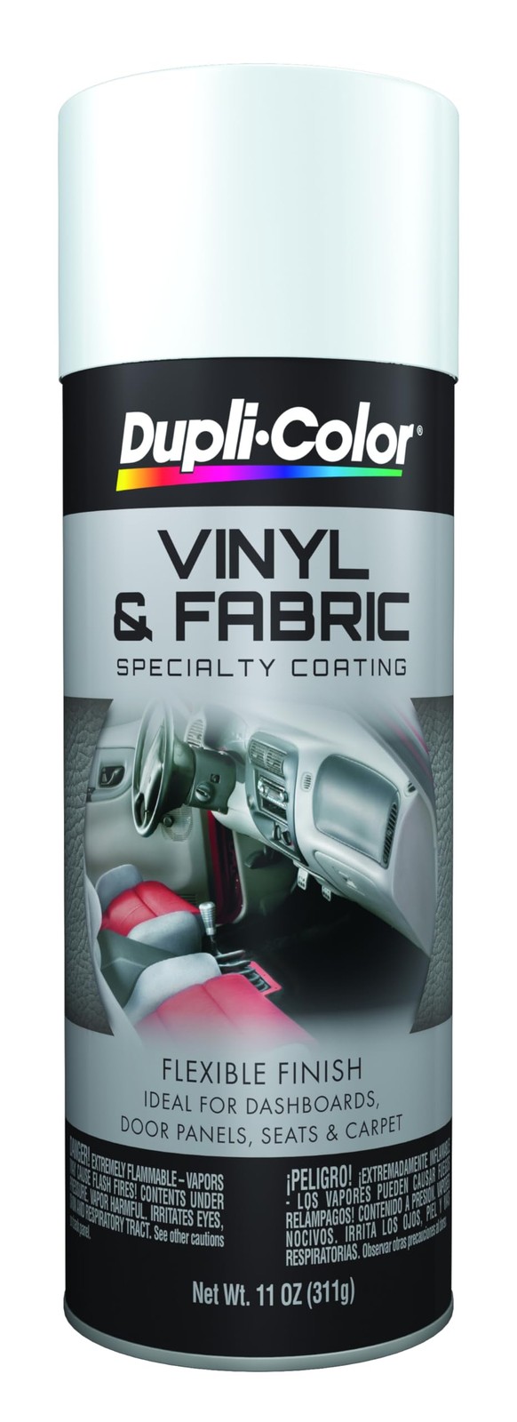 HVP105 Vinyl and Fabric Coating Spray Paint - Gloss White - 11 oz Aerosol Can