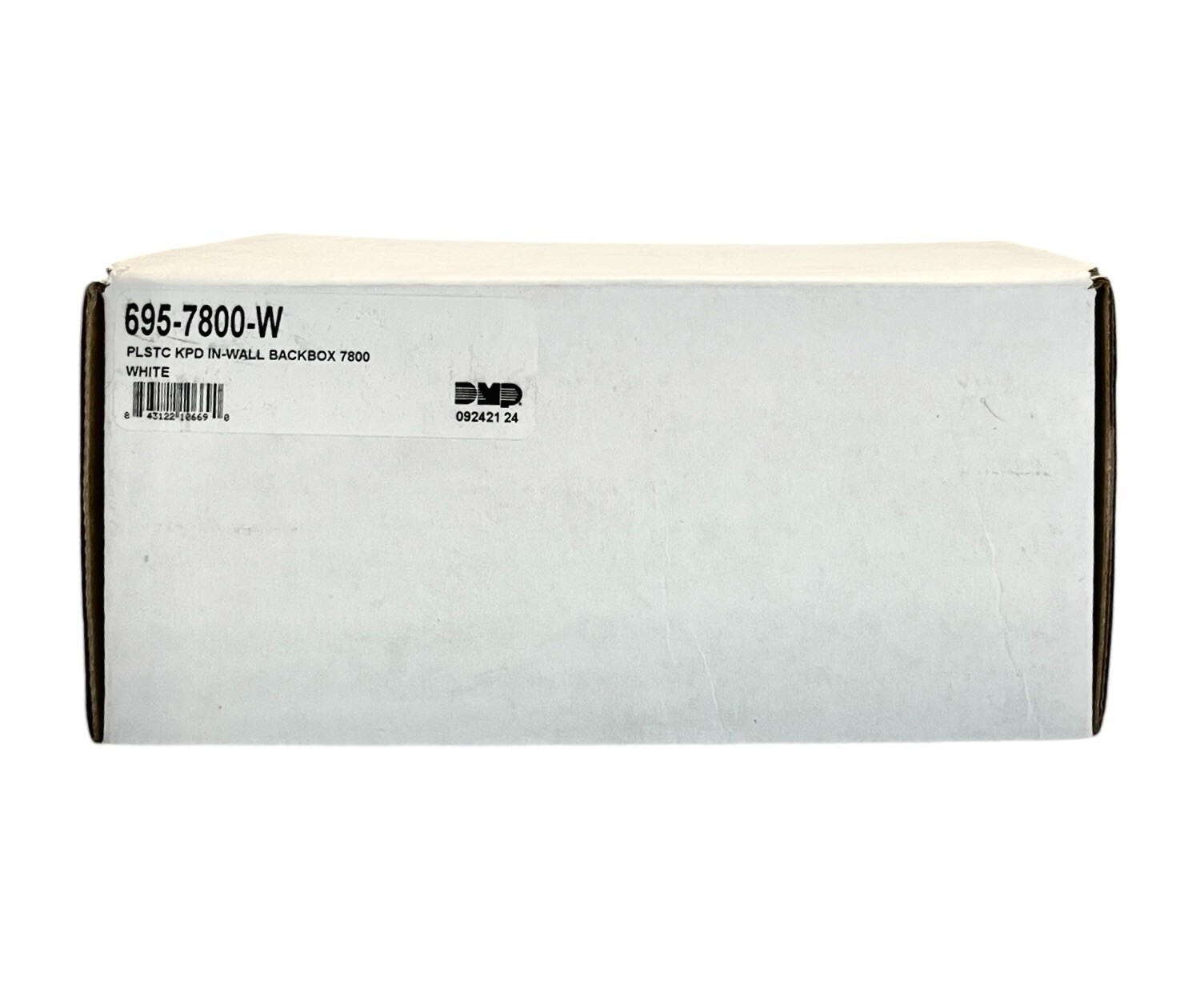 DMP 695-7800-W Plastic In-Wall Mount Backbox White for 7800 Series Keypads NEW