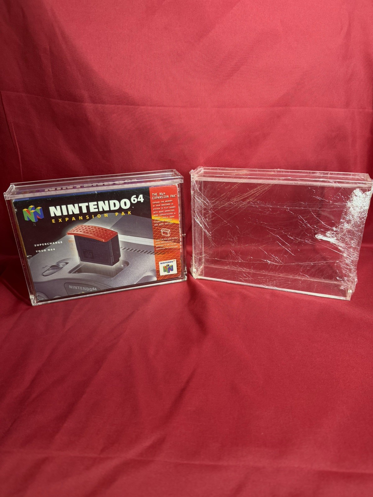 Acrylic Hard Display Cases For Super Nintendo & N64 Boxes | 99% UV Resistance