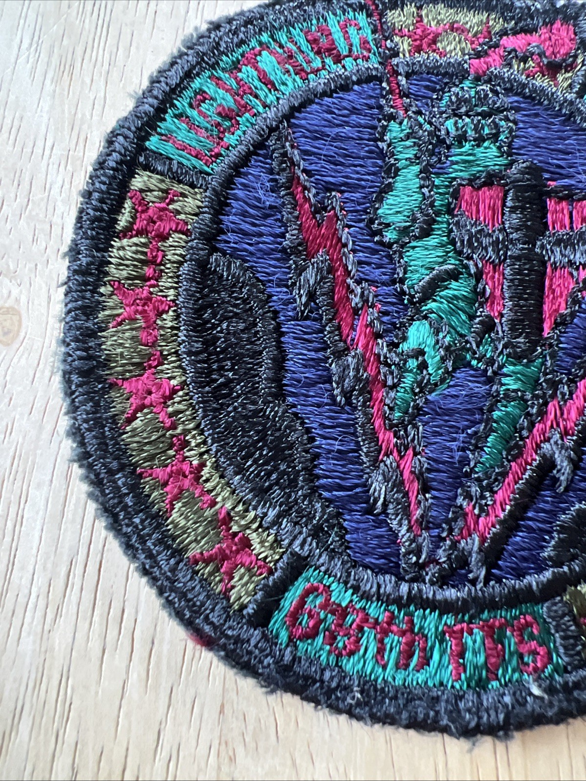 USAF 68th Tactical Fighter Squadron Patch Lightning Lancers
