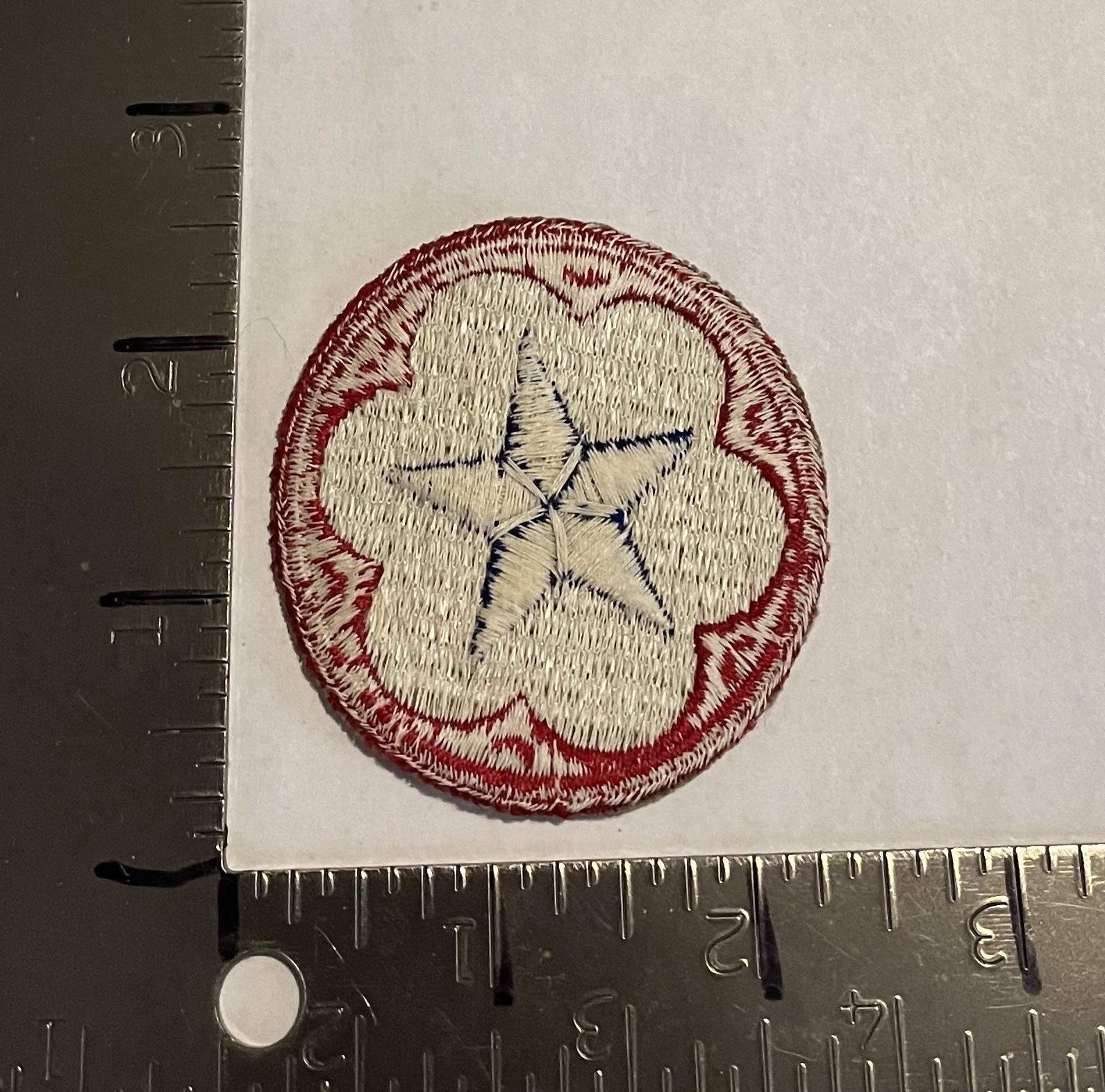 Vintage Original WWII US Army Service Forces (ASF) Shoulder Patch WW2