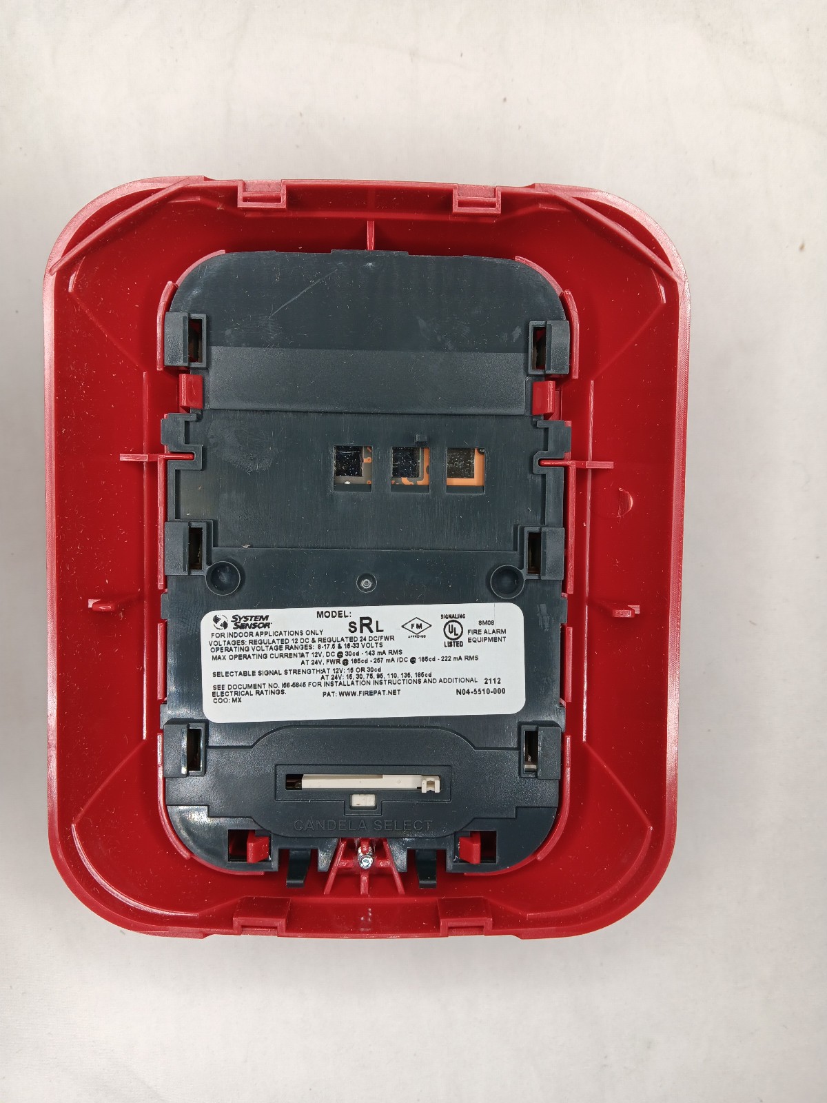 System Sensor SRL Fire Alarm