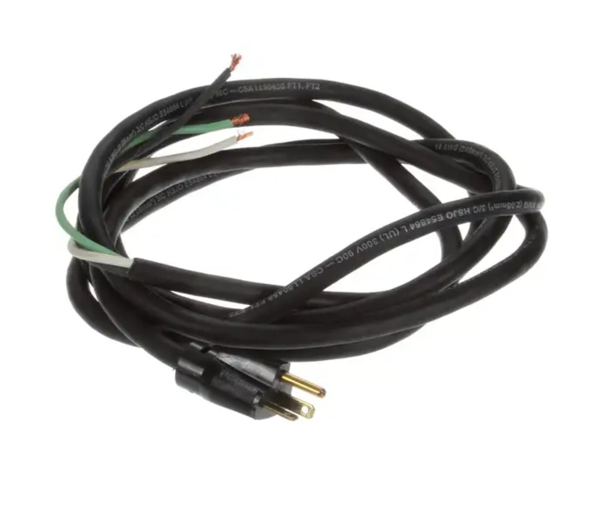 Carter Hoffmann 18605-0017 Power Cord, 14/3, HSJO, 5-20 Plug, genuine OEM part