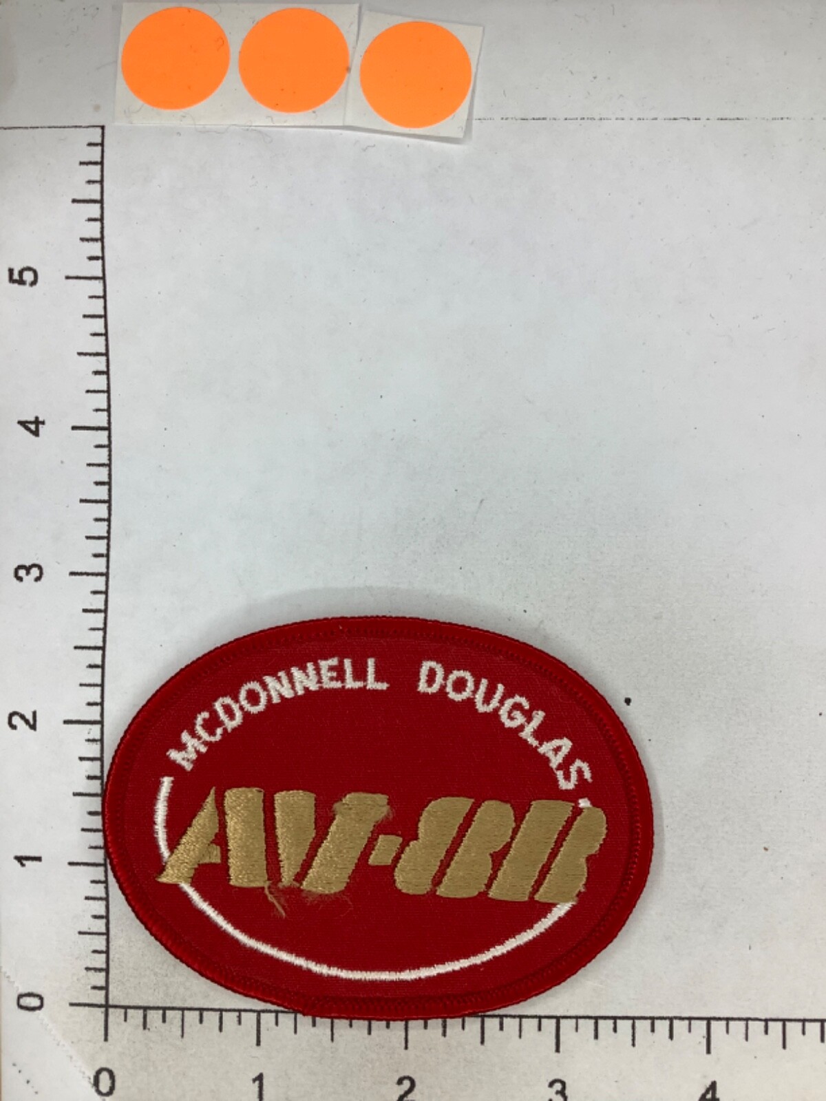 USAF McDONNELL DOUGLAS AV-8B SQUADRON PATCH
