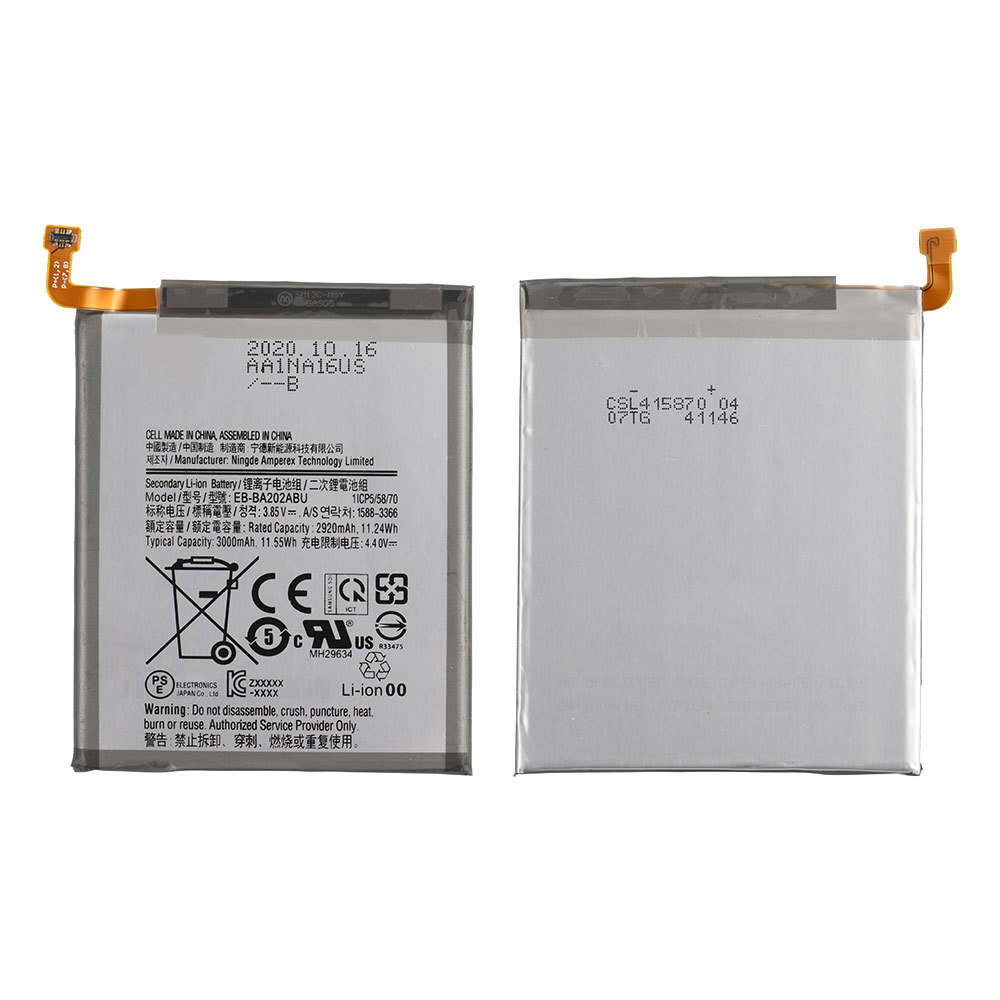 OEM For Samsung Galaxy A10E A20E A102 Replacement Battery EB-BA202ABU 2920mAh