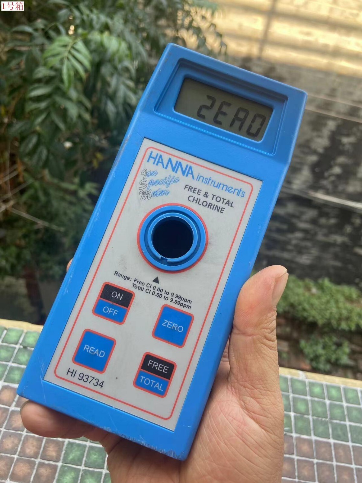 HANNA HI93734 Free and Total Chlorine Photometer w/o Cuvettes