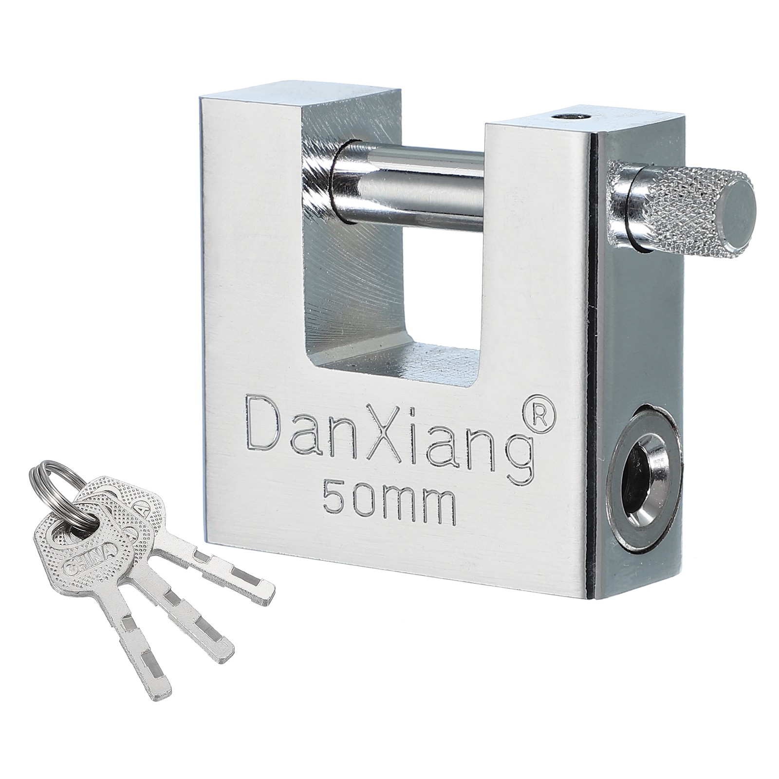 50mm (2")Steel Padlocks, Keyed Different Pin Tumbler Padlock with Keys