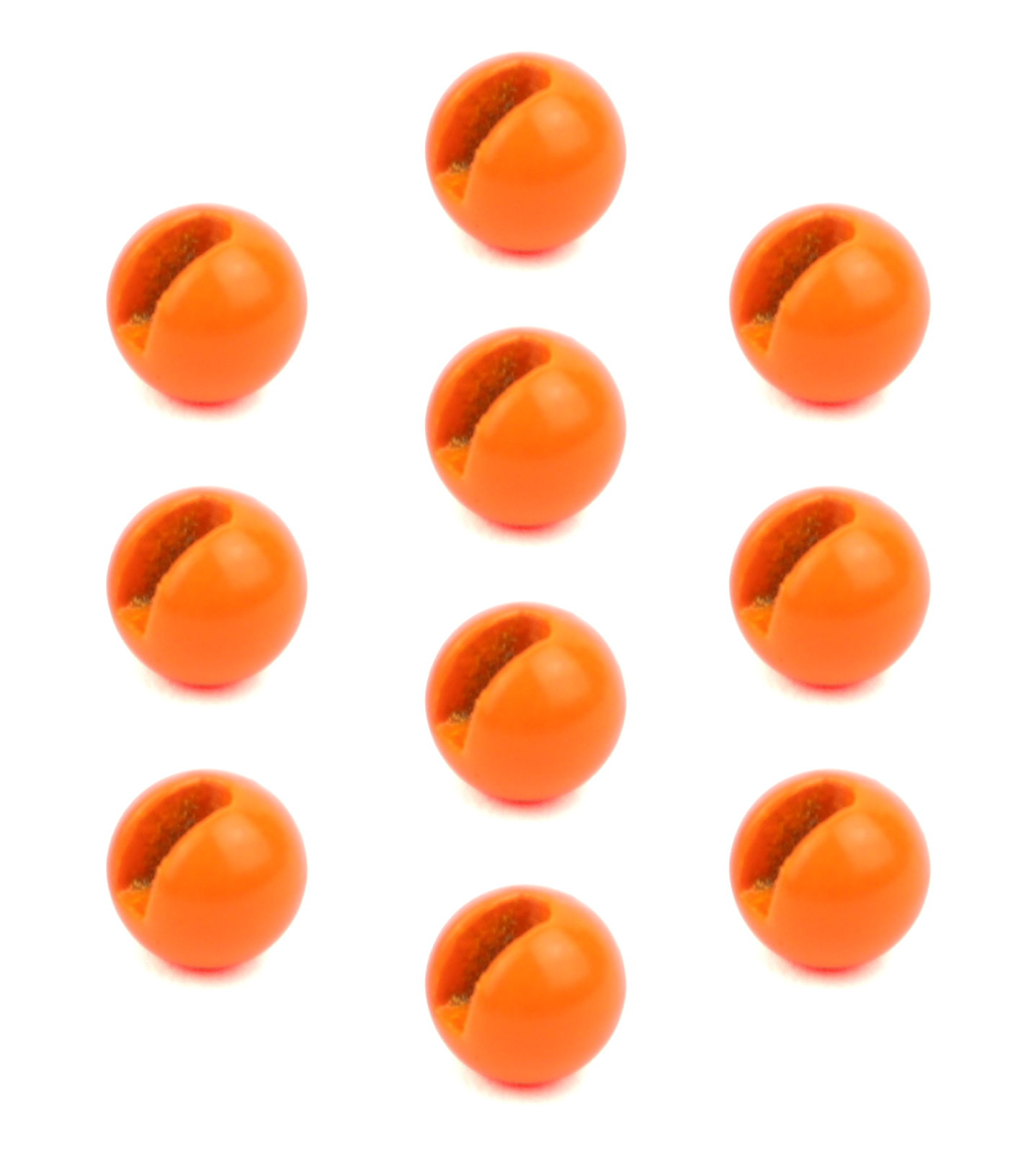 Slotted Tungsten Beads Beads Slotted Pack of 10 Trout Fishing Fly Fishing