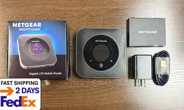 NETGEAR NIGHTHAWK M1 MR1100 UNLOCKED HOTSPOT LTE MOBILE ROUTER - AT&T T-Mobile