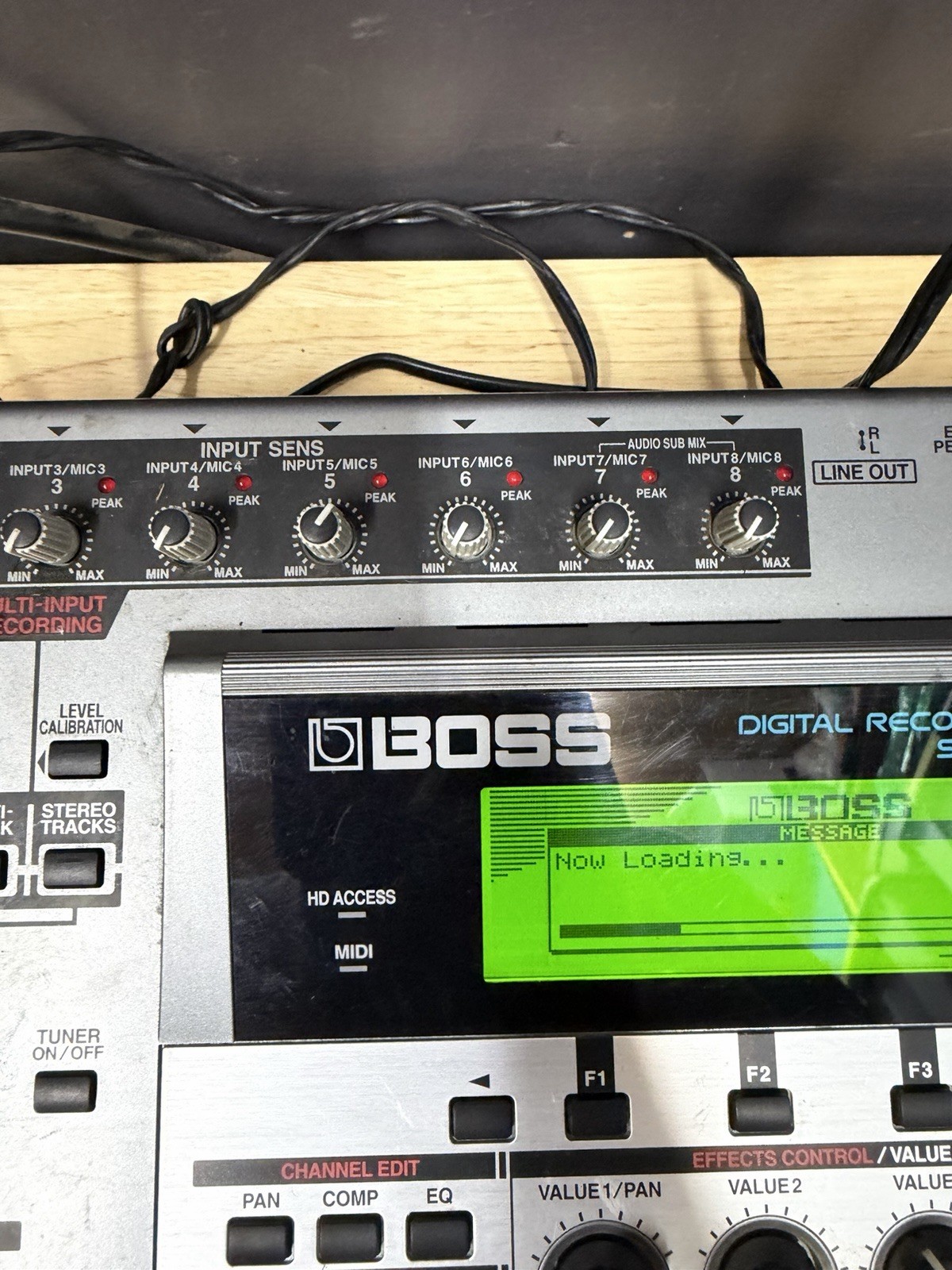BOSS BR-1600CD Digital Multi Track Recorder. Tested See Pics!