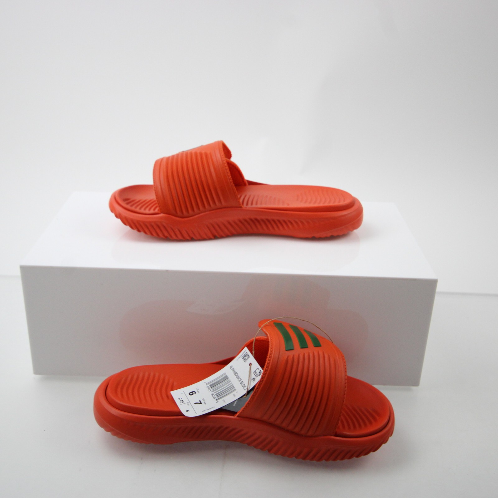 adidas Sandals & Flip Flops Men's Orange New without Box 10