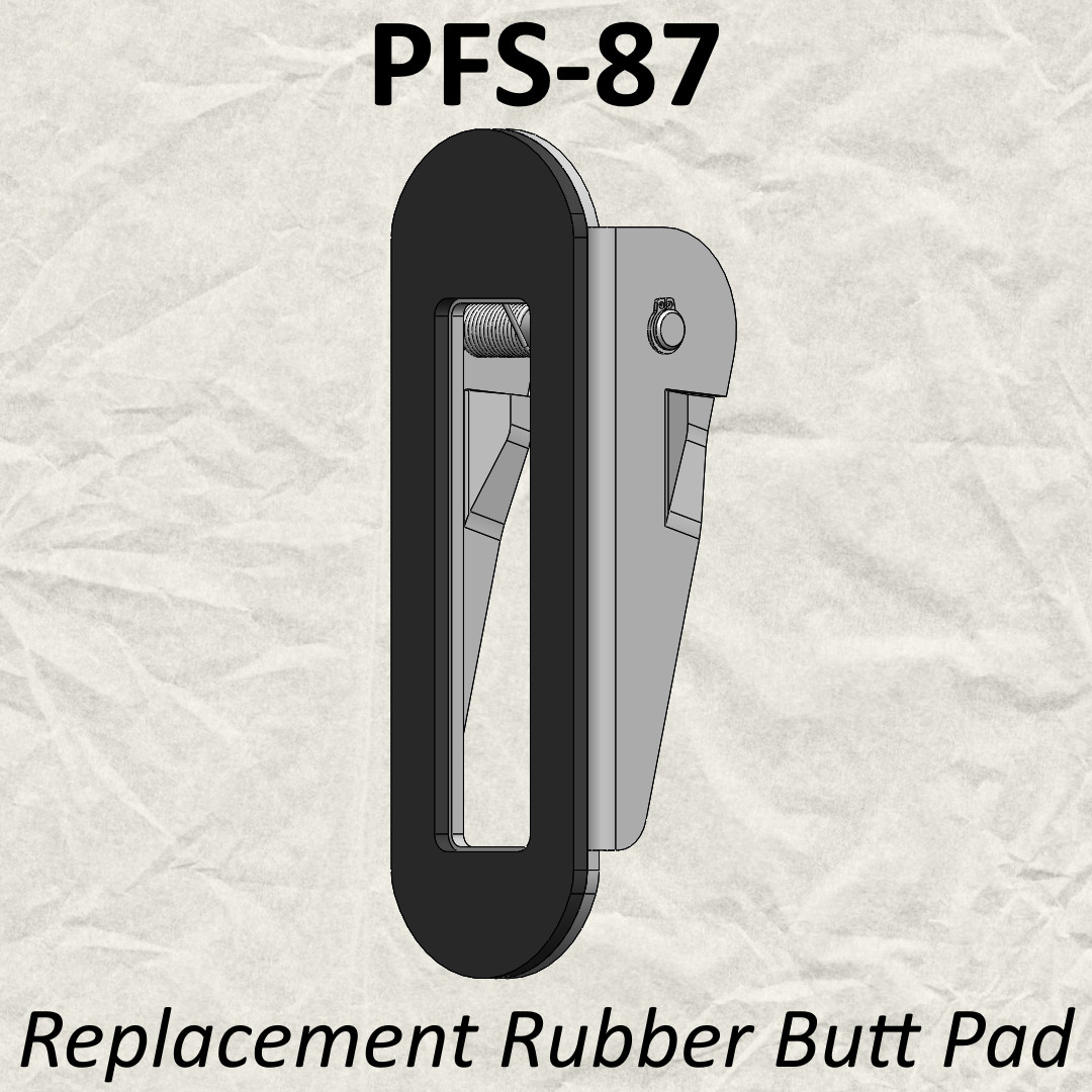 Remington 870 (and others) - Rubber Buttpad for the PFS-87 stock