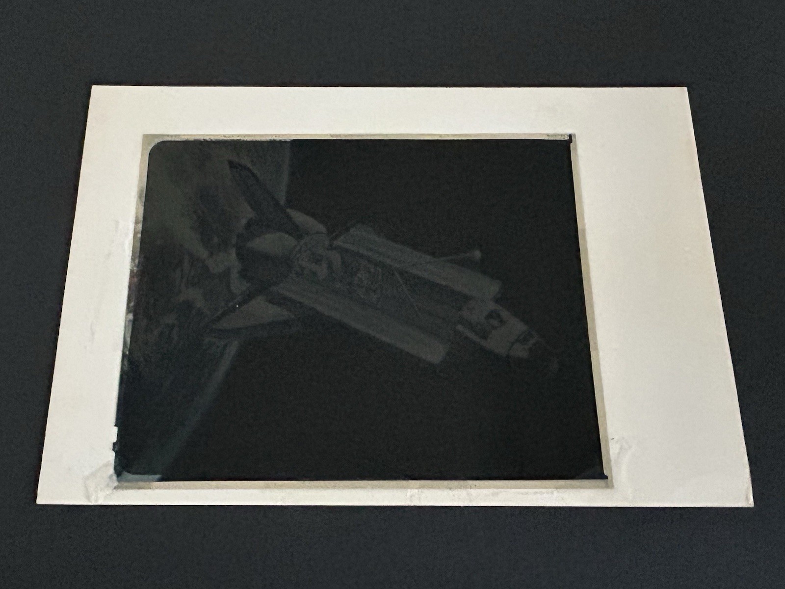 1982 NASA KSC Space Shuttle Orbiter Cargo Payload Bay Presentation Transparency