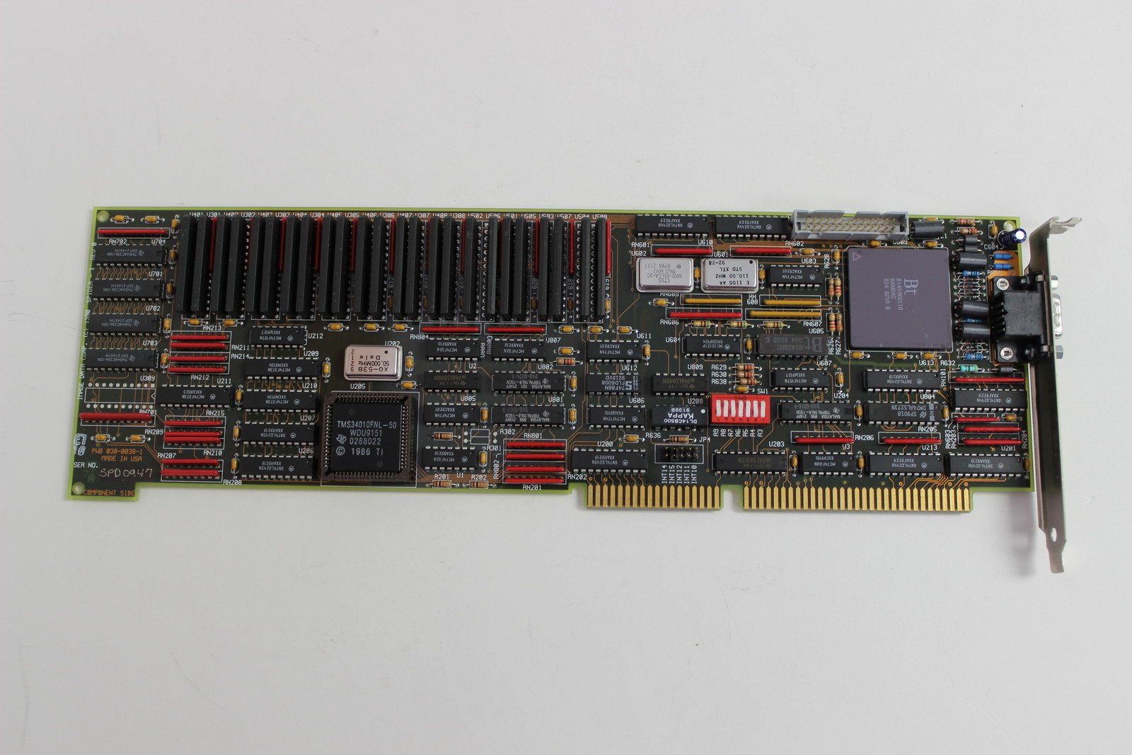IMAGE DATA CORP 030-0038-1 ISA SPIDER-1 ADAPTER XYTRONICS 9235 7094-17