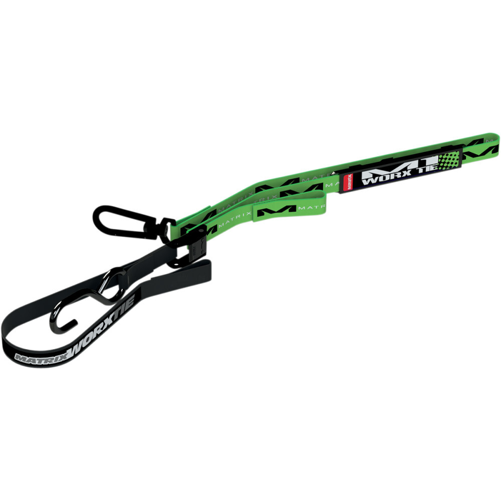 Matrix Concepts Worx Tie-Downs - 1" - Green | M1 105