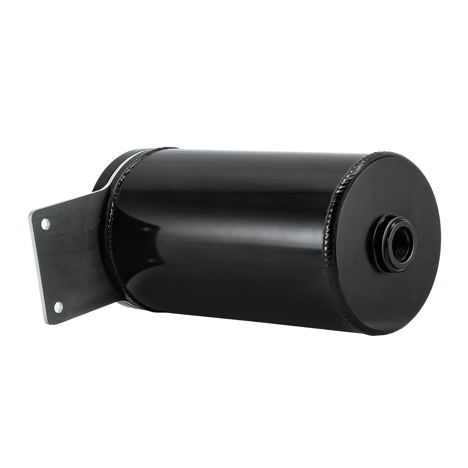 Universal Baffled Catch Can Assembly 12695- Open Loop Aluminum