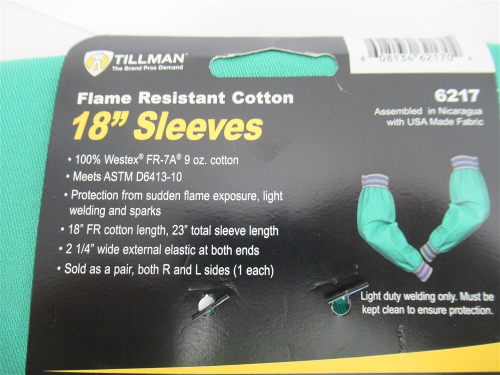 Tillman 6217 , 18" Flame Resistant Cotton Sleeves (2 Pair)