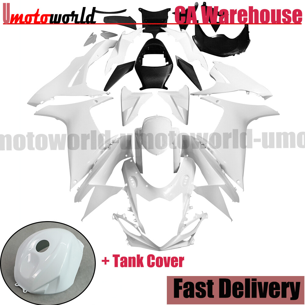 Unpainted Fairing Kit w/Tank Cover For Suzuki GSXR600/GSXR750 2011-2025 Bodywork