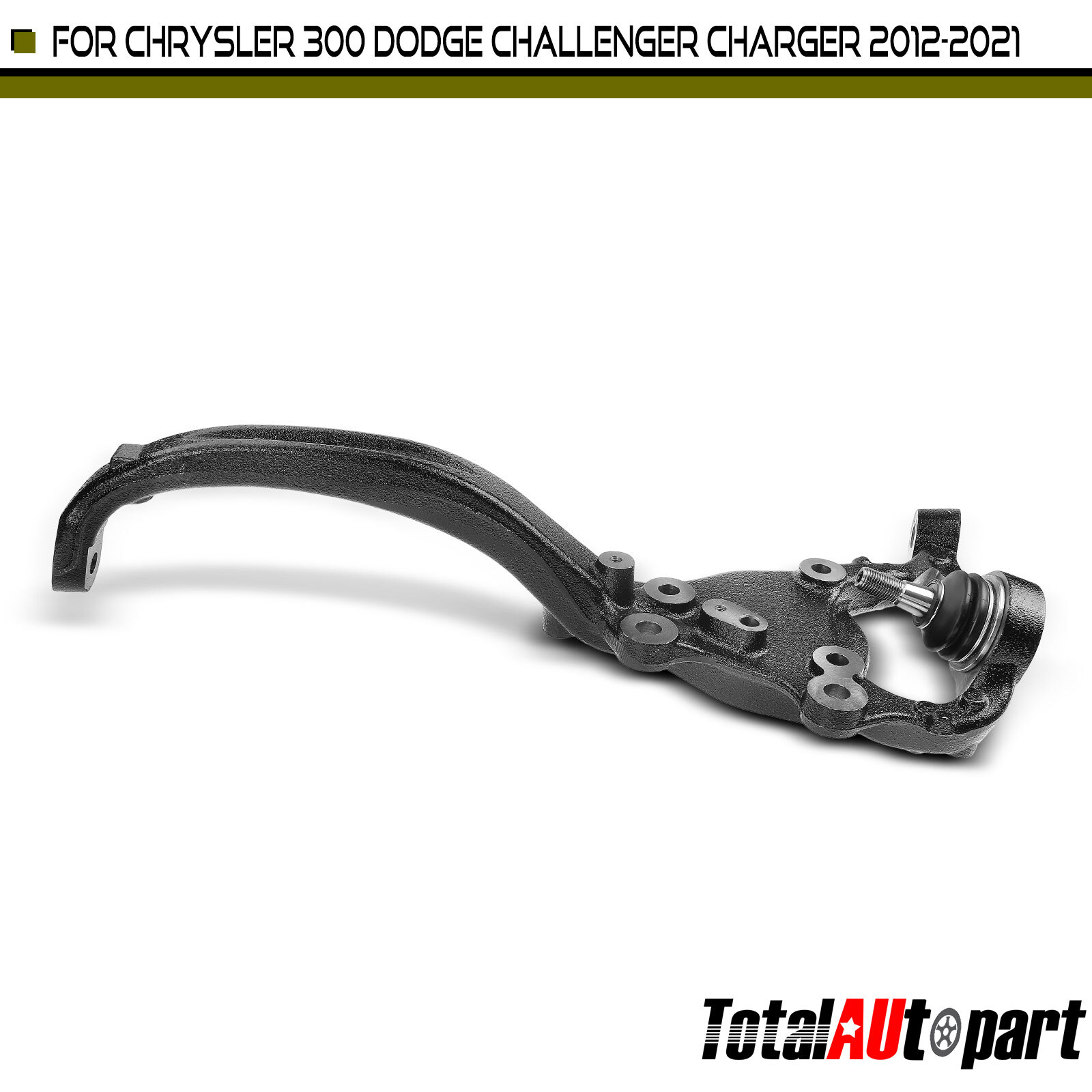 Steering Knuckle for Chrysler 300 Dodge Challenger 2012-2023 Front LH 05168421AF