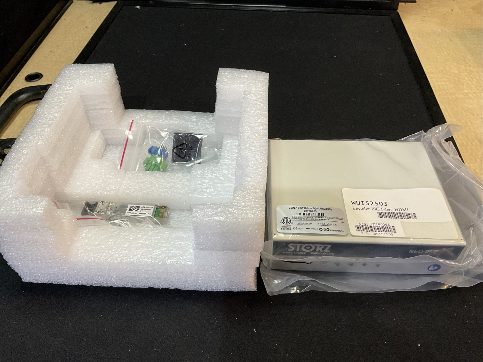 KARL STORZ NEO IP-E ENDOSKOPE lbn-10gto-h-ks wis2503 encoder 10g