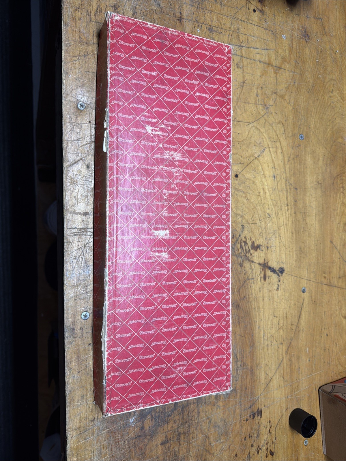 STARRETT 445 DEPTH MICROMETER: 0-9″ (5” BASE) - Ratcheting with Case