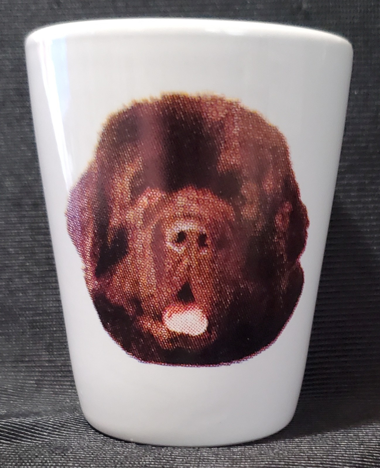 Newfoundland 1½ White Shot Glass