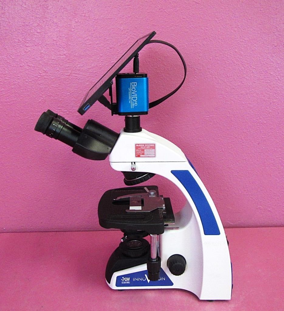 LW Scientific Innovation Digital Video LED & BioVid HD Camera Microscope System