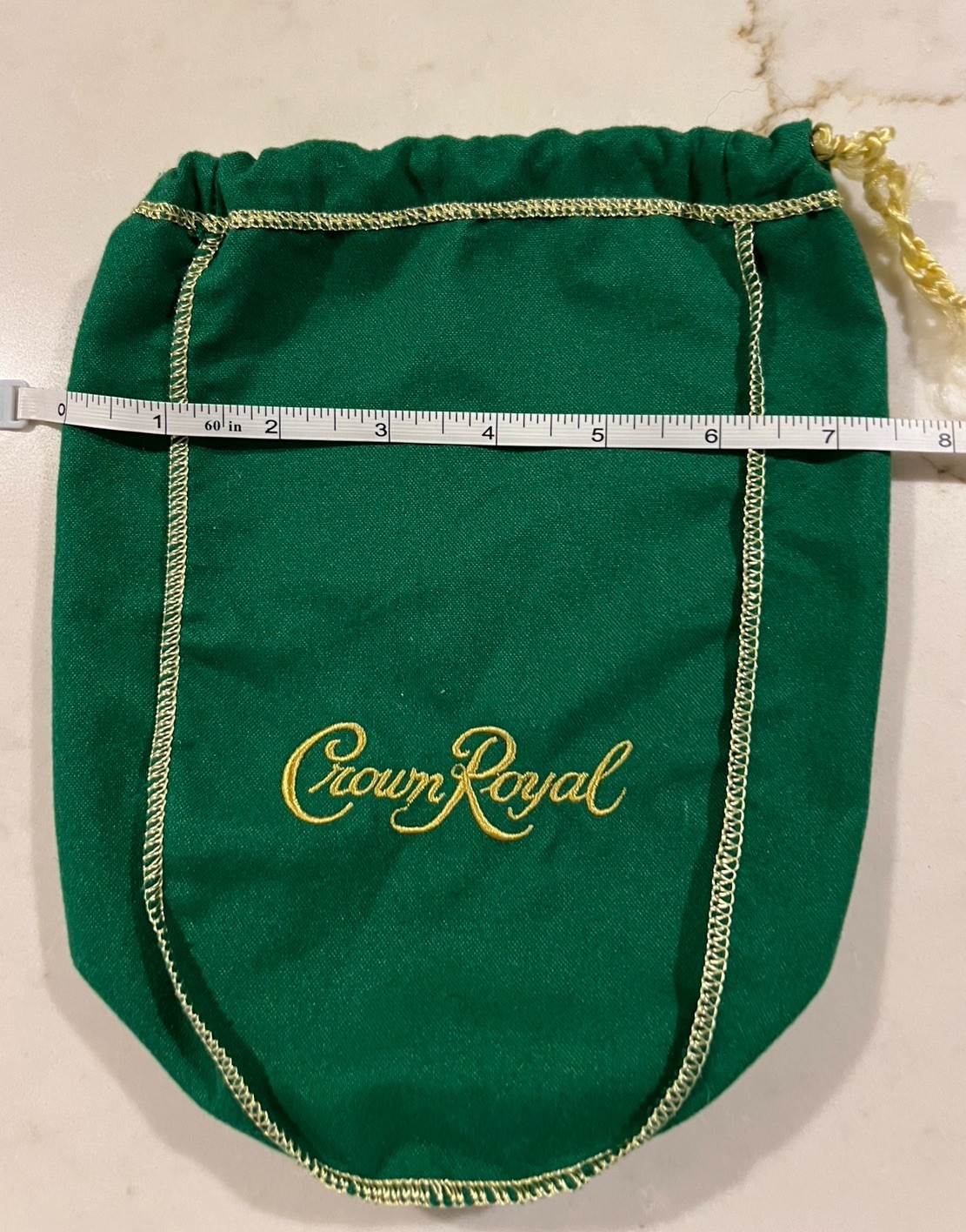 Green Crown Royal Bags Medium (7" x 9" - 750ml)