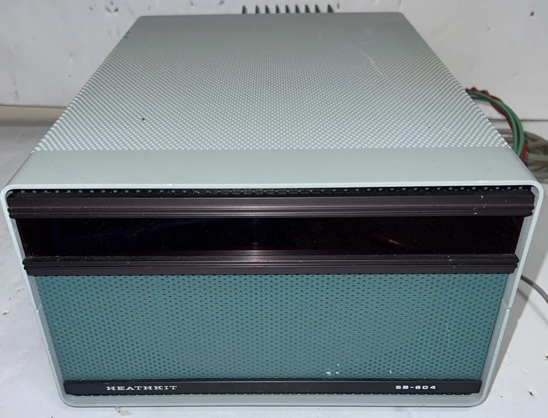 Heathkit SB-604 Power Supply  Speaker  for SB-104A Tranceiver works Good