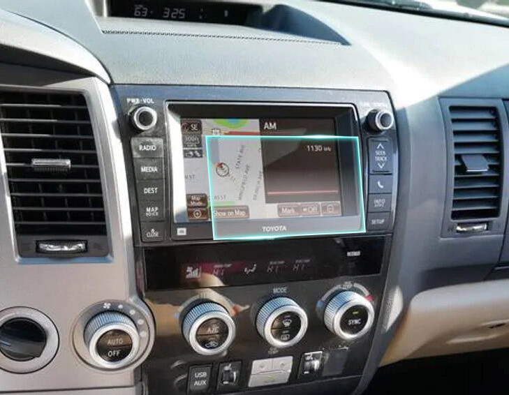 Crystal Clear Screen Protector for 2013 Toyota Sequoia 6.1" Vehicle Navigation