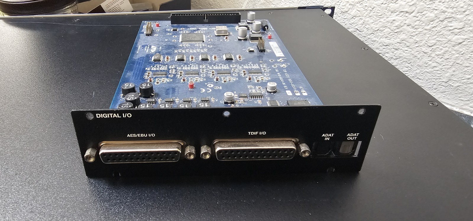 Avid Digital I/O Interface Card Rack Mount ADAT AES/EBU TDIF I/O