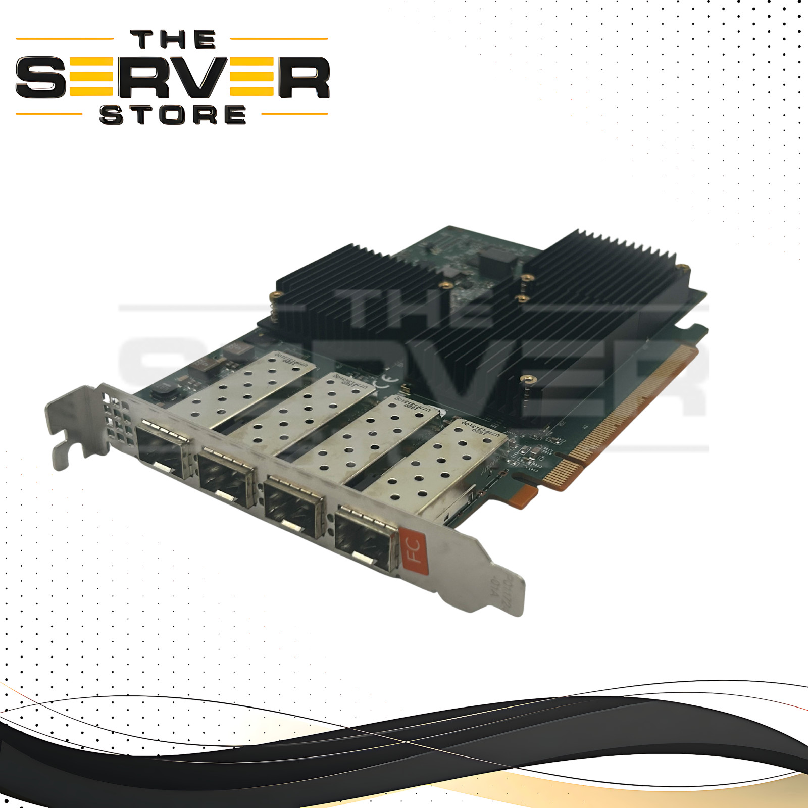 Emulex 16Gb 4-Port Fibre Channel Broadcom PCIe 3.0 x16 Gen 6 HBA LPe31004-M6-SIO