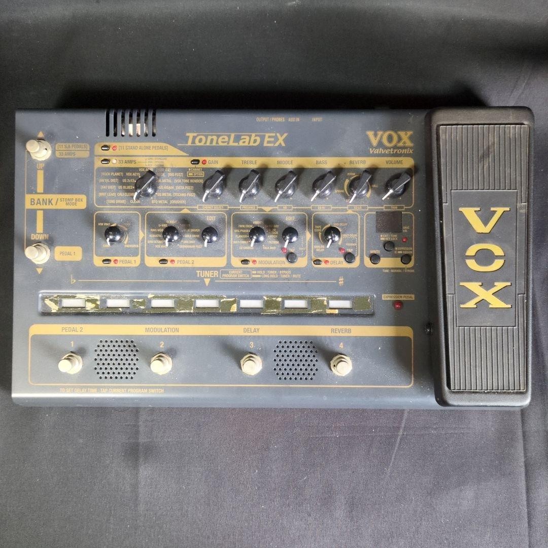 VOX Tonelab EX Valvetronix Guitar Effect Pedal Multi Effector Black JUNK JAPAN