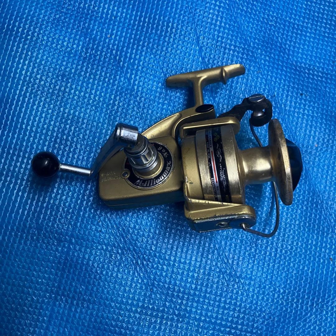 Daiwa Millionmax No.6 Spinning Reel Vintage 1970s Gold Rare Japan
