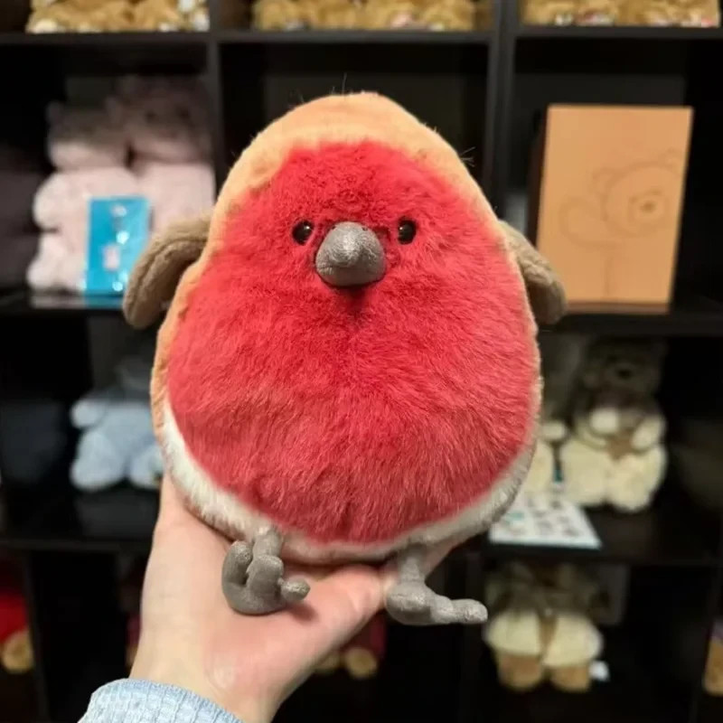 Fat Robin Bird Plush Soft Stuffed Animal Cute Gift