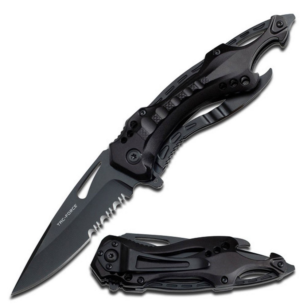 Tac-Force - Linerlock Assisted opening Black - TF-705BKPL
