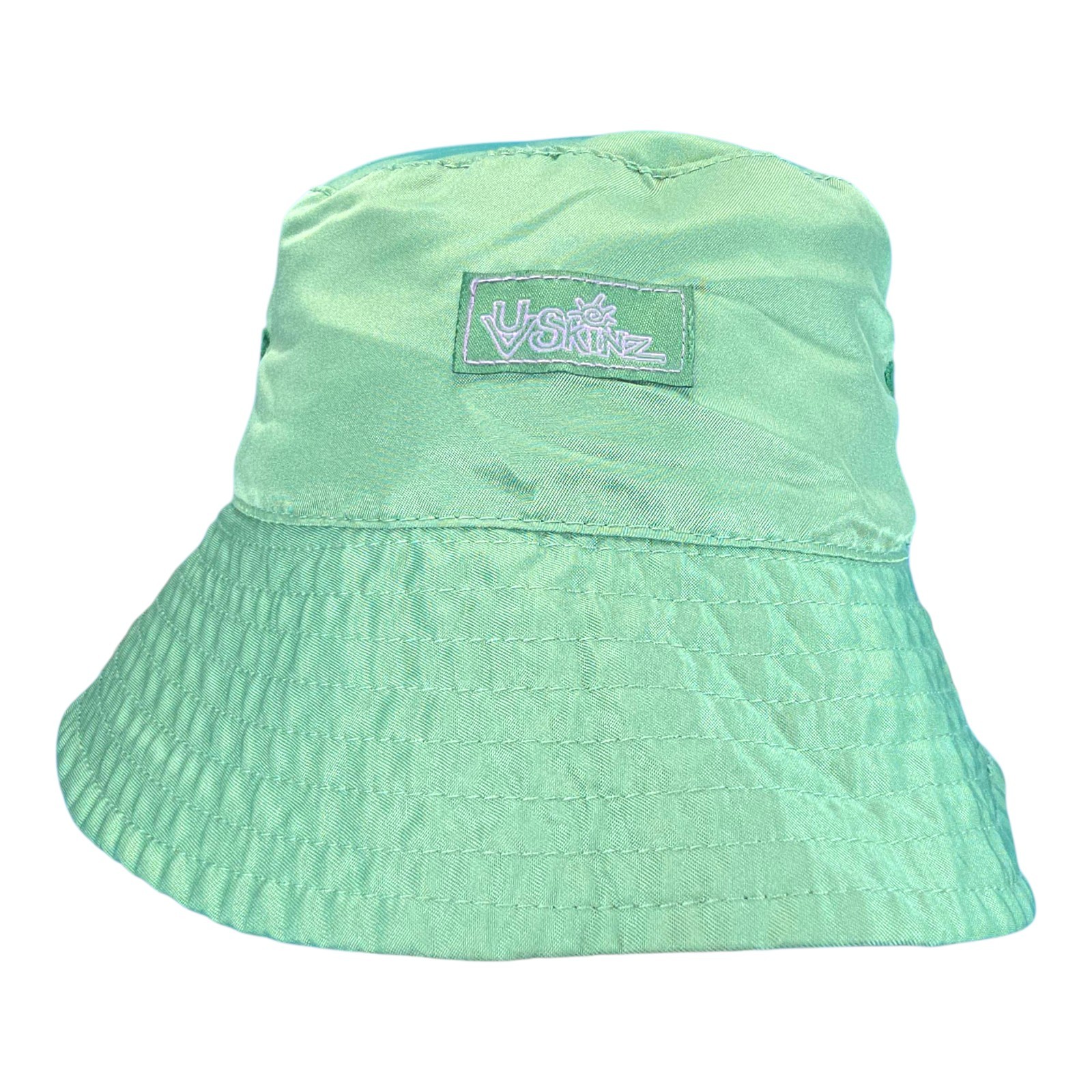 USKIN Kids/Youth Green Bucket Hat Reversible Sun Protection UPF 50+