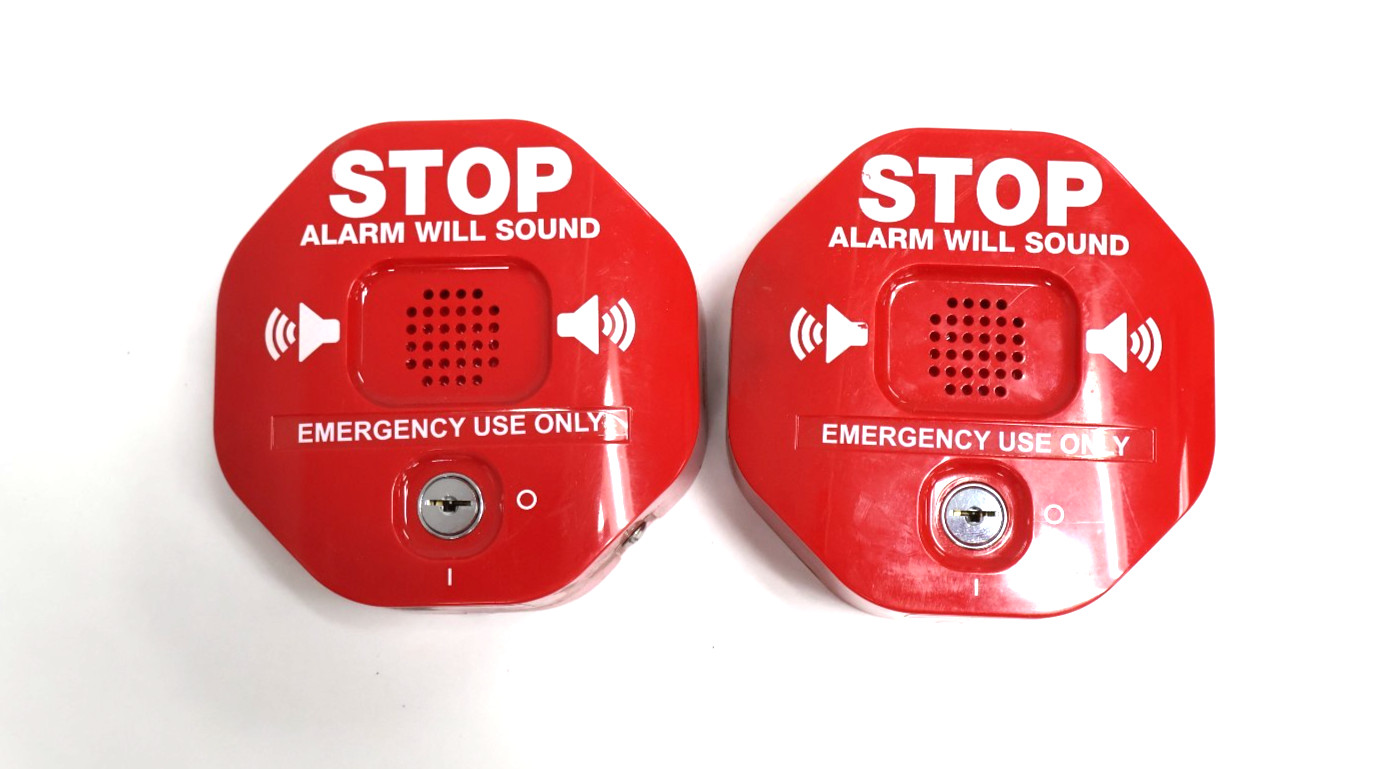 Safety Technology International Exit Stopper Emergency Doors Alarm - Lot of 2