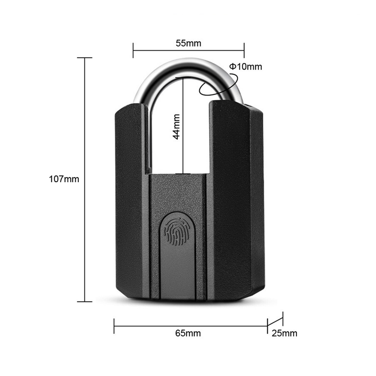 fingerprint padlock outdoor waterproof padlock electronic Bluetooth Digital APP