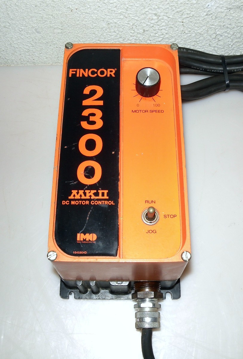 FINCOR 2300 MKII SINGLE PHASE ADJUSTABLE SPEED DC MOTOR CONTROLLER