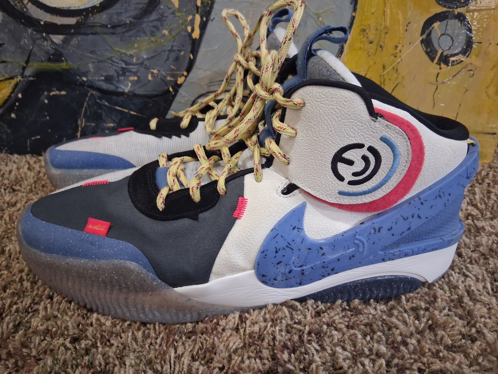 Nike Air Deldon “Legacy” Basketball Shoes Men’s SZ 13 Indigo Storm DM4096-100