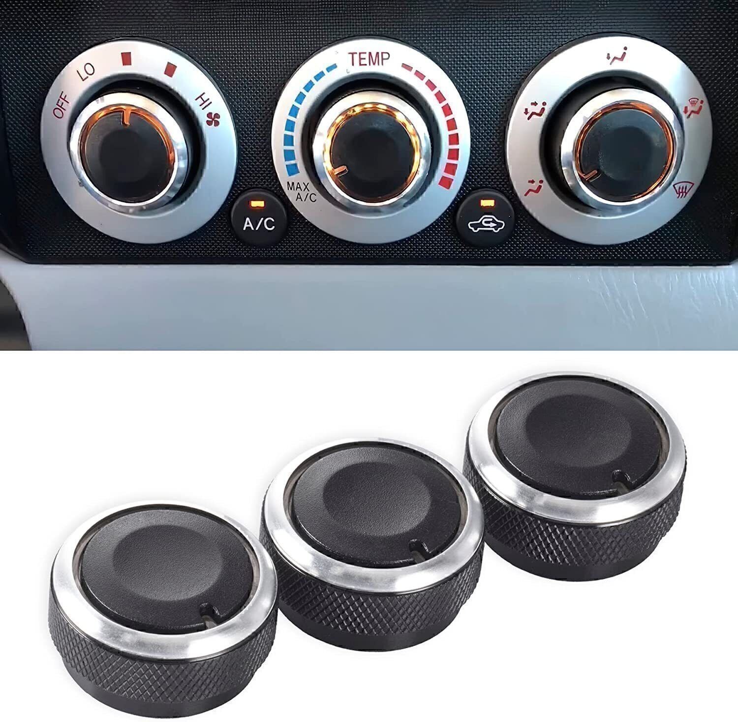 For TOYOTA TACOMA Heater Dash A/C Switch Knobs Heat Climate Control Qfqrebgmpeqo