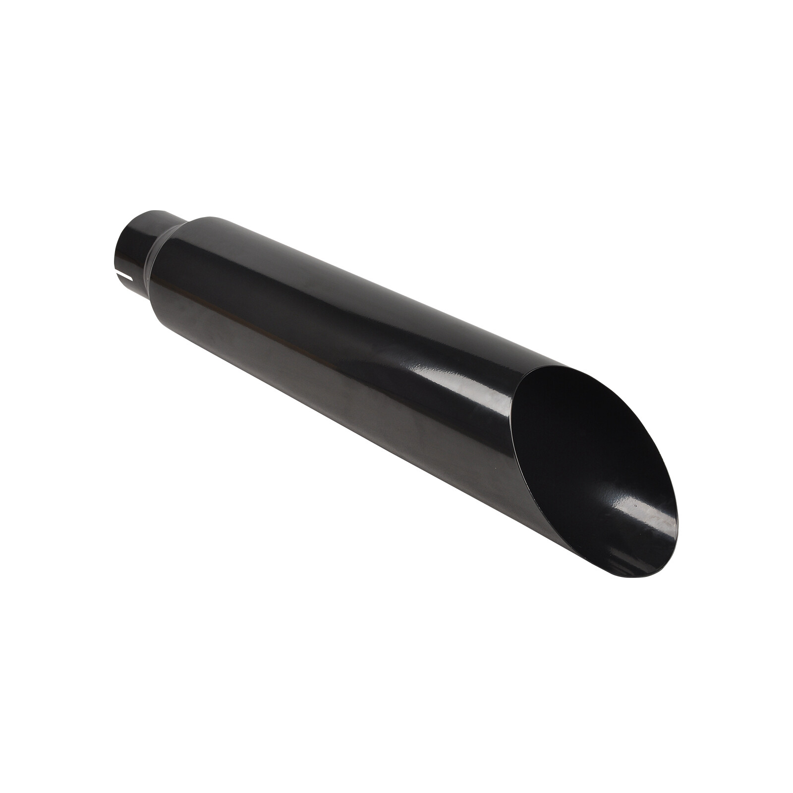 4''/5''Inlet 7''/8''Outlet 36"Long Miter Angle Cut Diesel Smoker Exhaust Stack