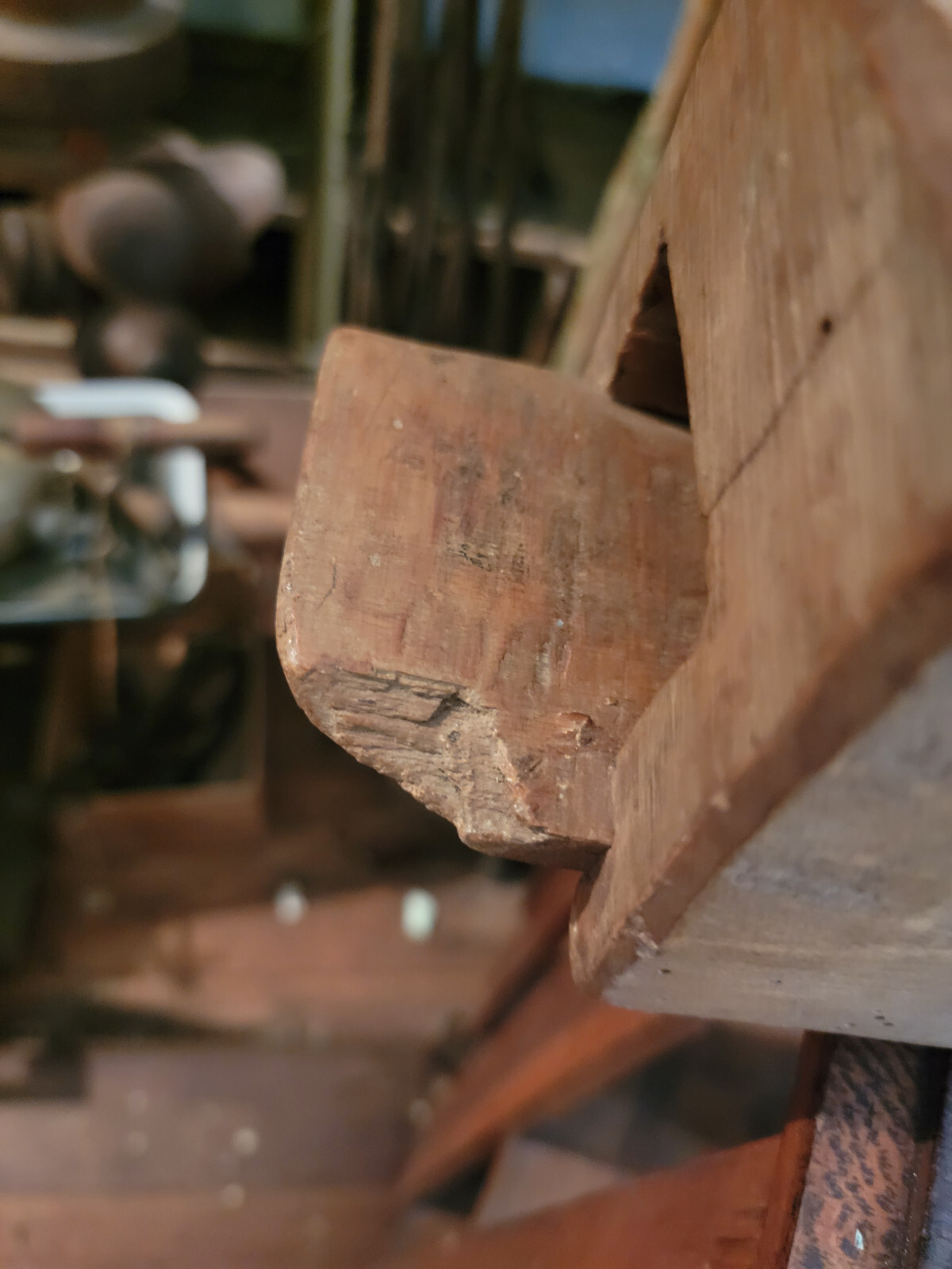 Antique Primitive 1764 Wood Plane